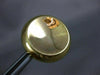ESTATE EXTRA LARGE 18KT YELLOW GOLD 3D CLASSIC CIRCULAR ITALIAN CLIP ON EARRINGS