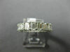ESTATE 3.98CT EMERALD CUT DIAMOND 14KT WHITE GOLD 3D ETERNITY ANNIVERSARY RING