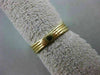 ANTIQUE LARGE .1CT OLD MINE DIAMOND AAA CORAL 14K YELLOW GOLD FLOWER RING 19562