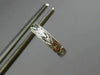 ESTATE SMALL .30CT DIAMOND 18K WHITE GOLD CLASSIC FILIGREE HUGGIE EARRINGS 25559