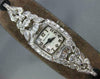 ANTIQUE LARGE PLATINUM HAMILTON 1.70CT OLD MINE DIAMOND ART DECO LADIES WATCH