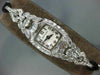 ANTIQUE LARGE PLATINUM HAMILTON 1.70CT OLD MINE DIAMOND ART DECO LADIES WATCH
