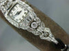 ANTIQUE LARGE PLATINUM HAMILTON 1.70CT OLD MINE DIAMOND ART DECO LADIES WATCH
