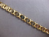 ESTATE 14KT WHITE & YELLOW GOLD 3D CLASSIC ITALIAN XO LOVE BRACELET