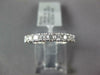 .87CT DIAMOND 18KT WHITE GOLD 3D ROUND 3/4 ETERNITY COMFORT FIT ANNIVERSARY RING