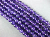 ESTATE LONG AAA AMETHYST 14KT YELLOW GOLD MULTI STRAND BEADED FUN NECKLACE 27142