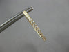 ESTATE 1.02CT DIAMOND 18KT YELLOW GOLD CLASSIC INSIDE OUT HOOP HANGING EARRINGS