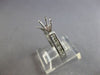 .60CT DIAMOND 14KT WHITE GOLD SIX PRONG CHANNEL SEMI MOUNT ENGAGEMENT RING 28073