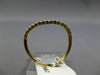 .20CT DIAMOND 14KT YELLOW GOLD 3D 1.5MM FLEXIBLE SEMI ETERNITY ANNIVERSARY RING