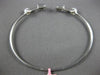 .43CT DIAMOND & AAA MOONSTONE 18KT WHITE GOLD 3D SQUARE FLEXIBLE BANGLE BRACELET