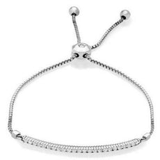 .50CT DIAMOND 14KT WHITE GOLD CLASSIC ROUND ADJUSTABLE STAR BAR TENNIS BRACELET