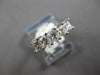 .90CT DIAMOND 14KT WHITE GOLD 3D 5 STONE SHARED PRONG WEDDING ANNIVERSARY RING