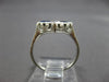 ANTIQUE .50CT OLD MINE DIAMOND & AAA SAPPHIRE 18K WHITE GOLD ART DECO RING 27773