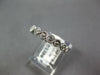 .44CT DIAMOND 14KT WHITE GOLD ROUND FILIGREE SIZEABLE ETERNITY ANNIVERSARY RING