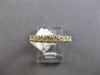 .73CT DIAMOND 14KT YELLOW GOLD 3D 4 PRONG SEMI ETERNITY WEDDING ANNIVERSARY RING