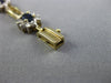 ESTATE WIDE 2.90CT DIAMOND & AAA SAPPHIRE 14KT TWO TONE GOLD OVAL HALO BRACELET