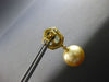 3.22CT WHITE & FANCY YELLOW DIAMOND & MULTI GEM & PEARL 18K YELLOW GOLD EARRINGS