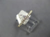ESTATE .19CT DIAMOND 14KT YELLOW GOLD 3D CLASSIC 1.5MM SEMI ETERNITY LOVE RING