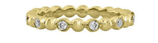 .29CT DIAMOND 18KT YELLOW GOLD 3D BEZEL ETOILE ETERNITY WEDDING ANNIVERSARY RING
