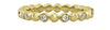 .29CT DIAMOND 18KT YELLOW GOLD 3D BEZEL ETOILE ETERNITY WEDDING ANNIVERSARY RING