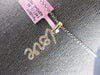 ESTATE .16CT DIAMOND 14KT YELLOW GOLD 3D CLASSIC SCRIPT LOVE FLOATING PENDANT