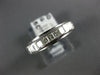 .35CT DIAMOND 14KT WHITE GOLD 3D PRINCESS 5 STONE FILIGREE ANNIVERSARY RING 1337