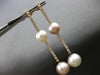 LARGE 1.81CT DIAMOND & AAA WHITE & PINK SOUTH SEA PEARL 18KT ROSE GOLD EARRINGS