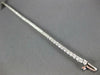 ESTATE 5.05CT DIAMOND 14KT WHITE GOLD 3D CLASSIC ROUND 4 PRONG TENNIS BRACELET