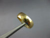 ESTATE WIDE 14KT YELLOW GOLD 3D CLASSIC SHINY 6MM WEDDING ANNIVERSARY RING