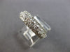 1.77CT DIAMOND 14K WHITE GOLD ROUND CLASSIC ROUND 3 ROW WEDDING ANNIVERSARY RING