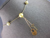 .40CT DIAMOND & AAA GOLDEN SOUTH SEA PEARL 14KT YELLOW GOLD LARIAT LOVE NECKLACE