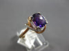 1.36CT DIAMOND & AAA AMETHYST 14K WHITE & ROSE GOLD OVAL & ROUND LOVE KNOT RING