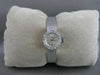 ANTIQUE BUCHERER OLD MINE DIAMOND 18KT WHITE GOLD MECHANICAL WATCH 6.25" #20763