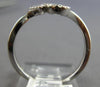.41CT DIAMOND & AAA RUBY 14K WHITE GOLD ROUND DOUBLE PEAR SHAPE CRISS CROSS RING