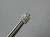 .25CT DIAMOND 14KT WHITE GOLD 3D CLASSIC PRINCESS SQUARE INVISIBLE STUD EARRINGS
