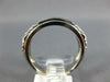 .35CT DIAMOND 14KT WHITE GOLD 3D PRINCESS 5 STONE FILIGREE ANNIVERSARY RING 1337