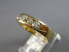 .75CT DIAMOND 14KT YELLOW GOLD 3D ROUND 5 STONE CHANNEL WEDDING ANNIVERSARY RING
