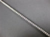 ESTATE 2.12CT DIAMOND 14KT WHITE GOLD 3D CLASSIC ROUND 4 PRONG TENNIS BRACELET