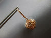 LARGE 4CT DIAMOND & AAA AUSTRALIAN OPAL 14KT ROSE GOLD CUSHION HANGING EARRINGS