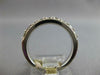 ESTATE .65CT DIAMOND 14K WHITE GOLD ROUND 9 STONE SEMI ETERNITY ANNIVERSARY RING