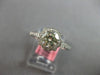 ESTATE 1.05CT DIAMOND 18K WHITE GOLD ROUND SOLITAIRE STAR FLOWER ENGAGAMENT RING