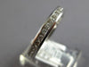 .80CT DIAMOND 14K WHITE GOLD ROUND CHANNEL 3mm ETERNITY WEDDING ANNIVERSARY RING