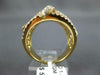 ESTATE LARGE 1.47CT DIAMOND 14KT YELLOW GOLD LUCKY STARFISH FUN RING