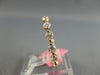 ESTATE .82CT DIAMOND 18K ROSE GOLD ROUND 3/4TH ETERNITY WEDDING ANNIVERSARY RING