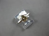 .60CT CHOCOLATE FANCY DIAMOND 14KT WHITE GOLD 3D ROUND 6 PRONG ENGAGEMENT RING