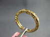 ESTATE .11CT DIAMOND 14K YELLOW GOLD CLASSIC ROUND FILIGREE TRIANGULAR LOVE RING