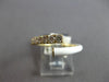 .43CT DIAMOND & WHITE ENAMEL 14K YELLOW GOLD GRADUATING JOURNEY CRISS CROSS RING