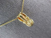 ESTATE .02CT DIAMOND & AAA SOUTH SEA PEARL 14KT YELLOW GOLD 3D FLOATING PENDANT