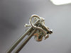 ESTATE .44CT DIAMOND 14KT WHITE GOLD 3D CLASSIC BUTTERFLY LOVE CLIP ON EARRINGS