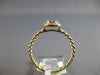 ESTATE .13CT DIAMOND 14KT WHITE GOLD 3D ROUND CLUSTER INVISIBLE HALO FUN RING
